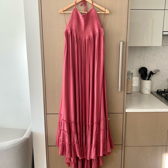 Free People extratropical maxi dress raspberry pink - Picture 4 of 13